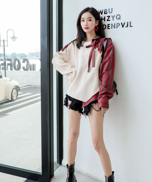 Docking Lace Up Top
